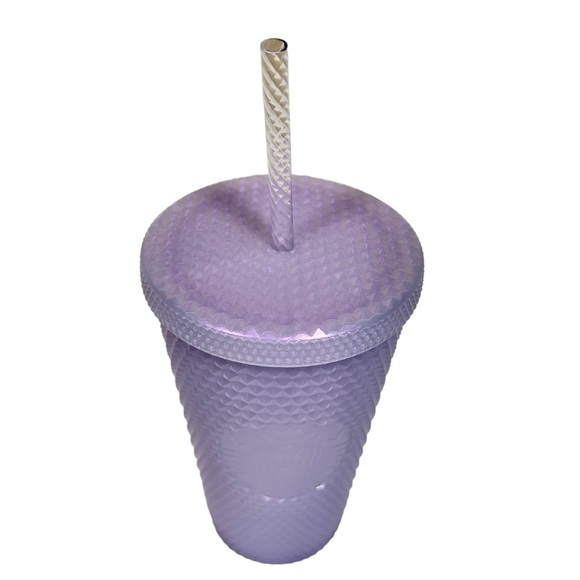 STARBUCKS Limited Edition Studded Honeycomb 16oz Tumbler in icy bling lilac - Picture 2 of 6